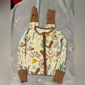 Little Sleepies Ready to Rodeo Zippie